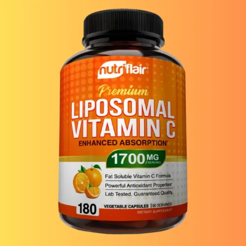 뉴트리플레어 리포좀 비타민C 1700mg 180캡슐 리포조말 비타민씨 고함량 대용량 영양제 미국 해외직구 아비트라