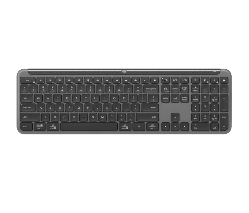 로지텍코리아 공식 Signature Slim K950 무선 키보드 블랙, 팬터그래프(Pantograph) 로지텍