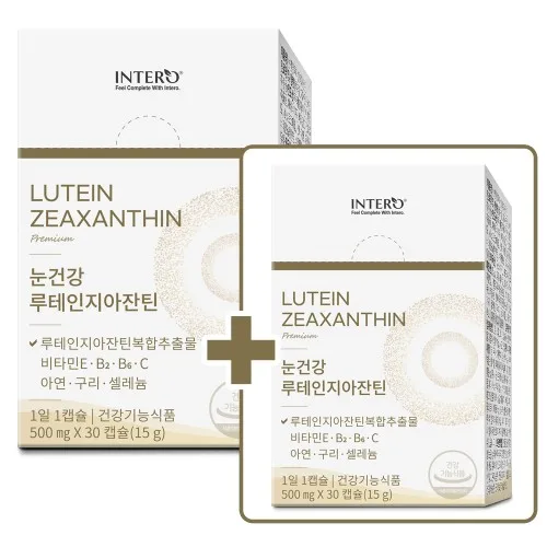 인테로 눈건강 루테인 지아잔틴